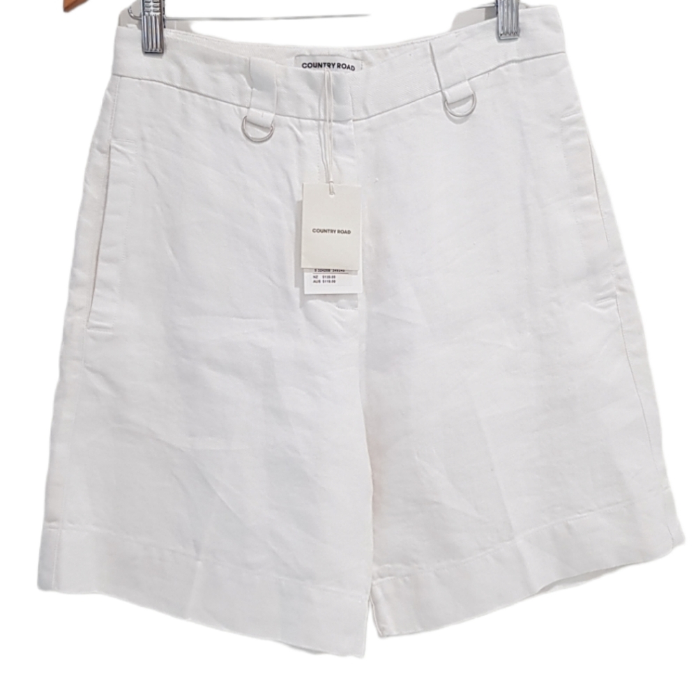 Brand new Country Road Tailored linen short size 8 - Picture 9 of 9